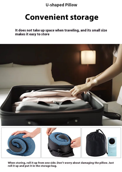 Memory Foam Travel Pillow