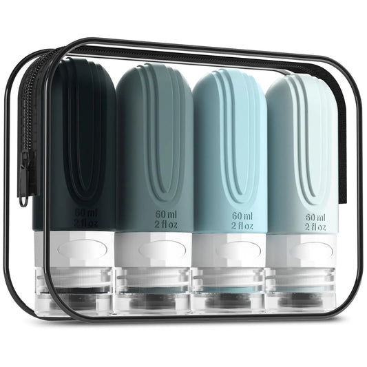 Silicone Travel Bottle Set