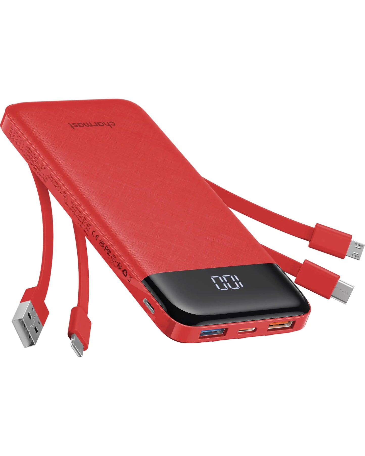 Slim 10000mAh Travel Power Bank