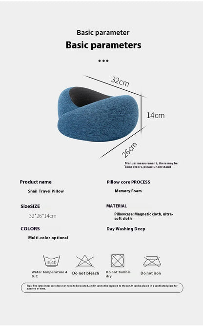 Memory Foam Travel Pillow